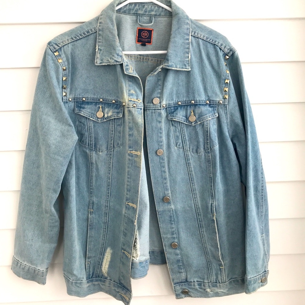 Distressed Jean Jacket